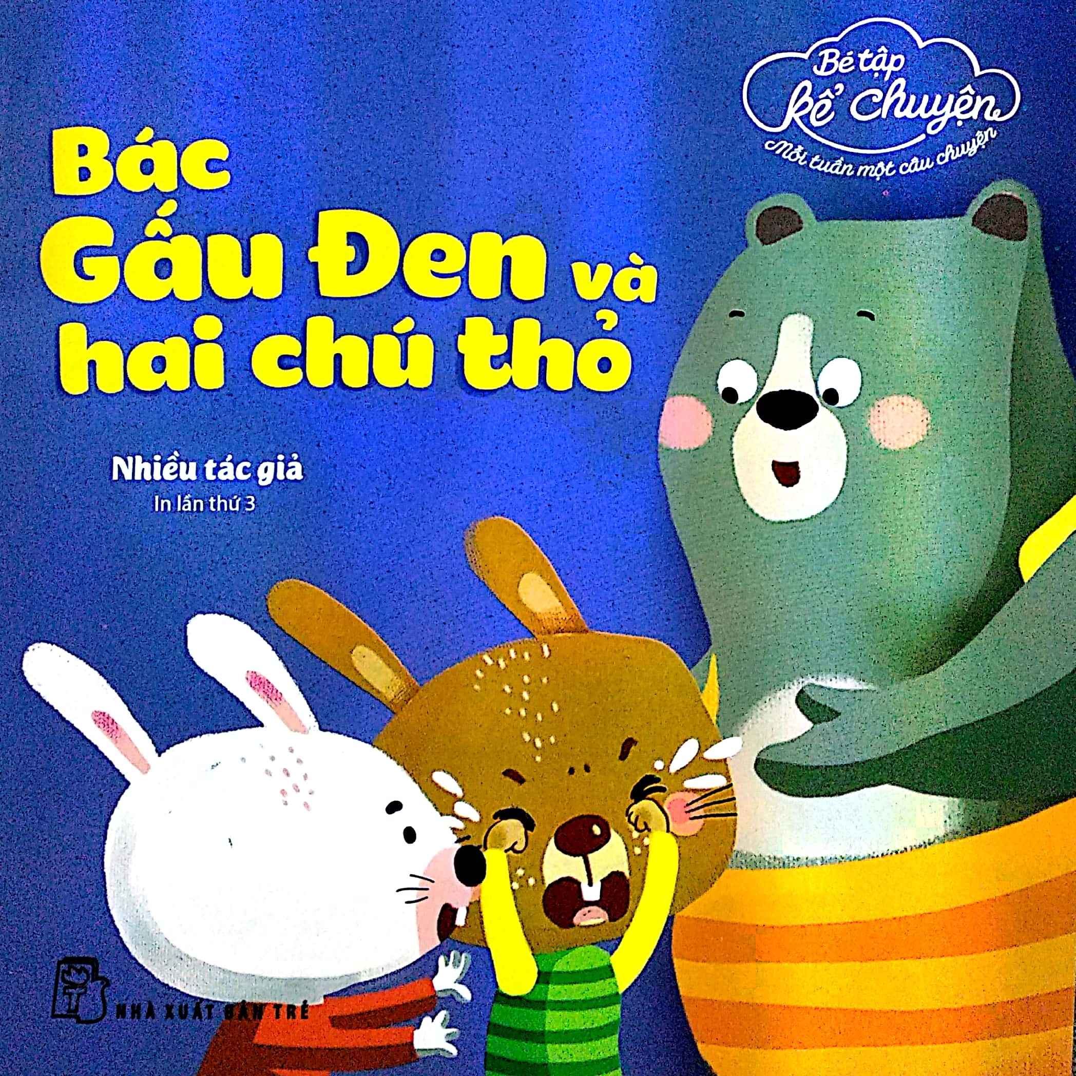 Bác Gấu Đen Và 2 Chú Thỏ