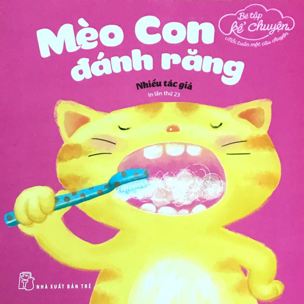 Mèo Con Đánh Răng