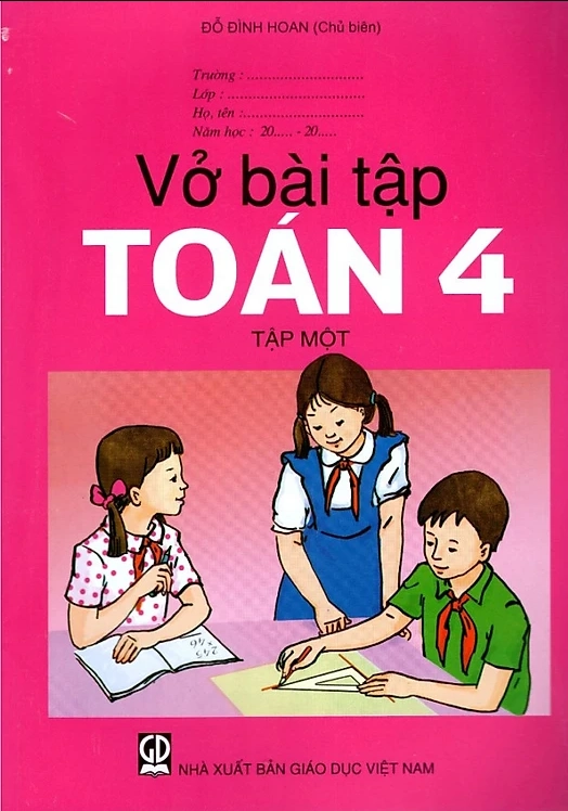 Vở bài tập Toán Lớp 4 Tập 1