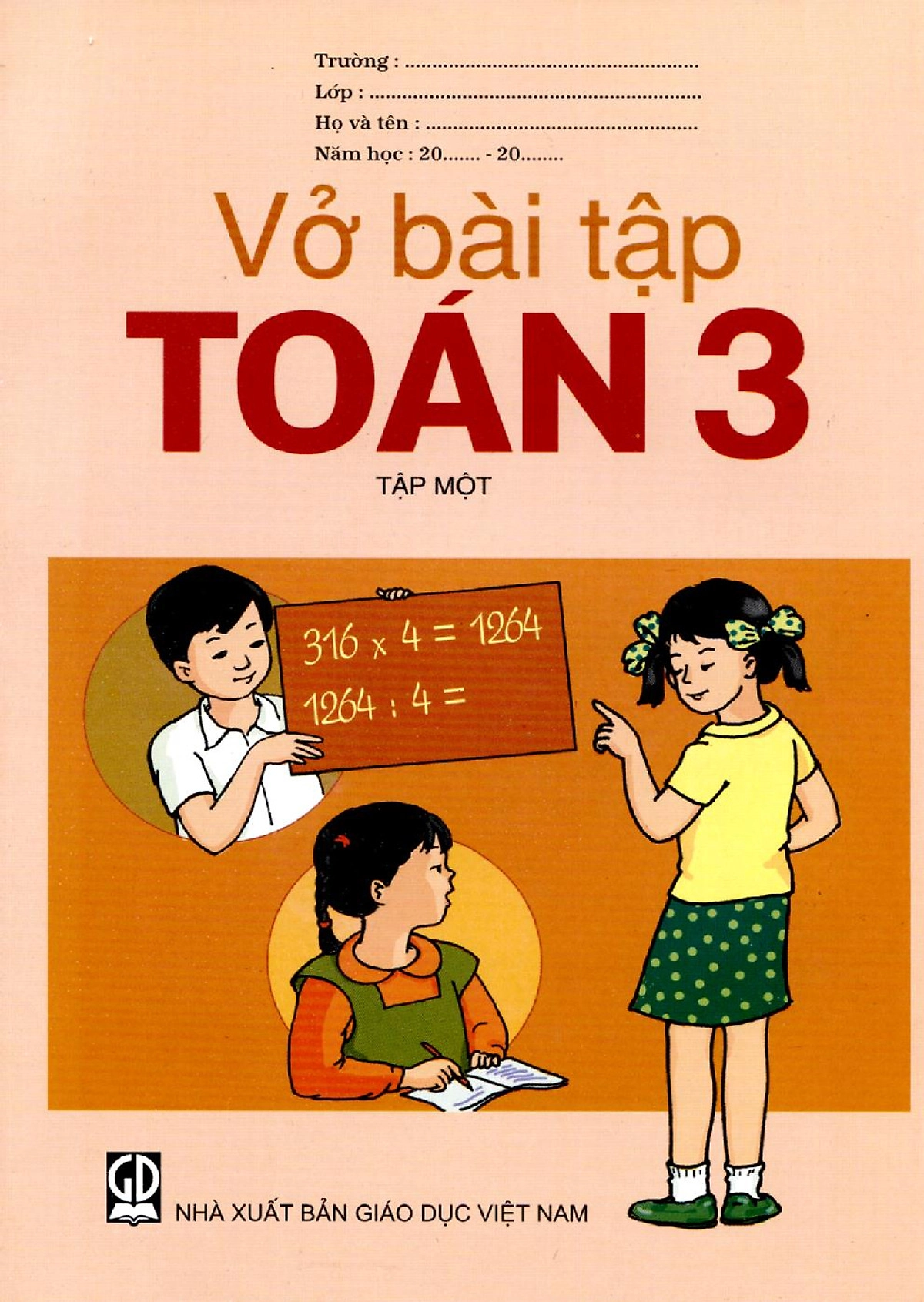 Vở bài tập Toán 3 Tập 1