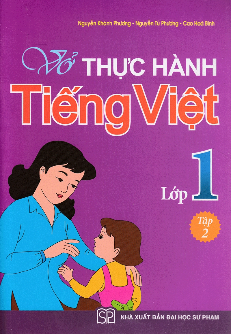 Vở thực hành Tiếng việt lớp 1 tập 2