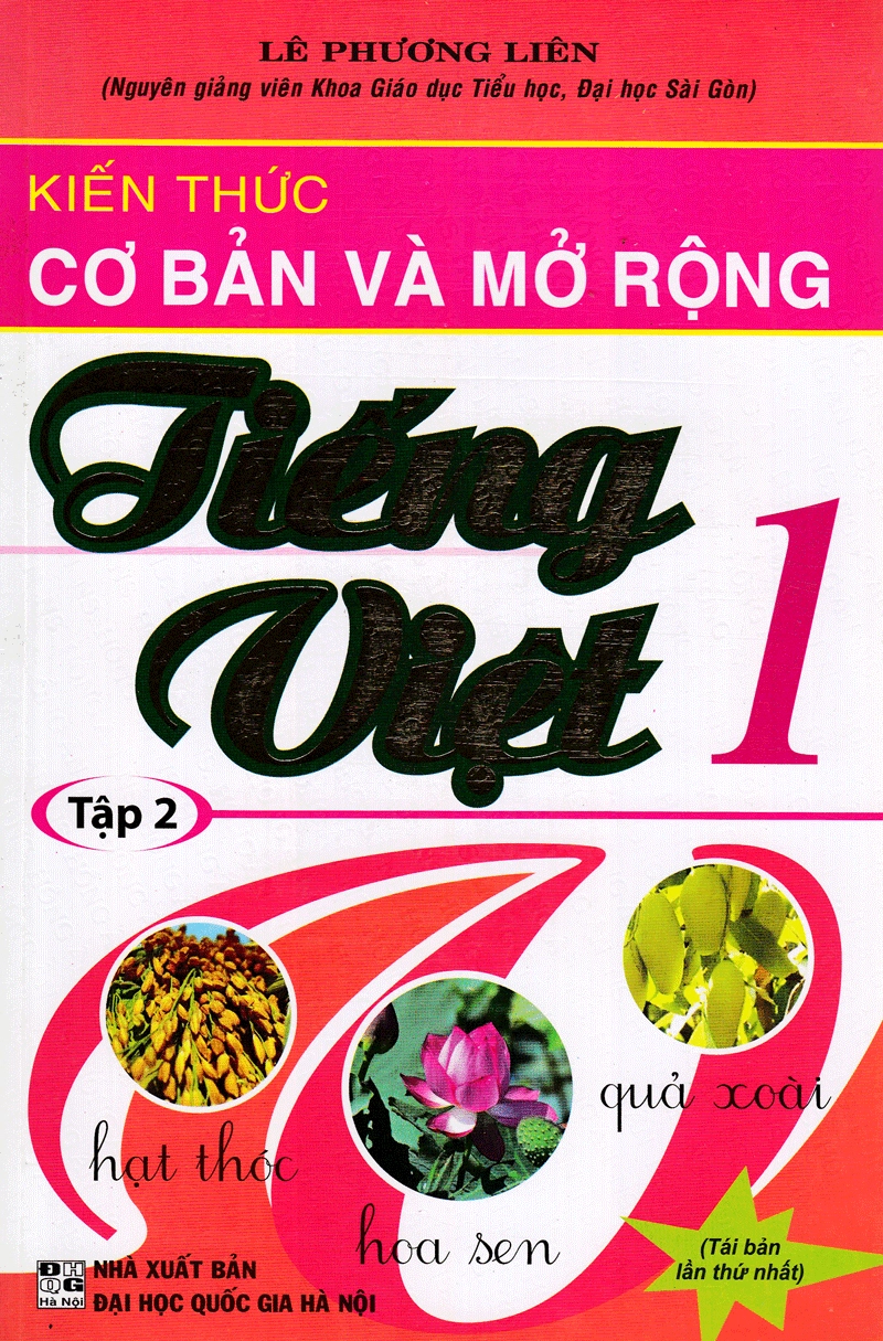 Kiến thức cơ bản và mở rộng tiếng việt 1 tập 2