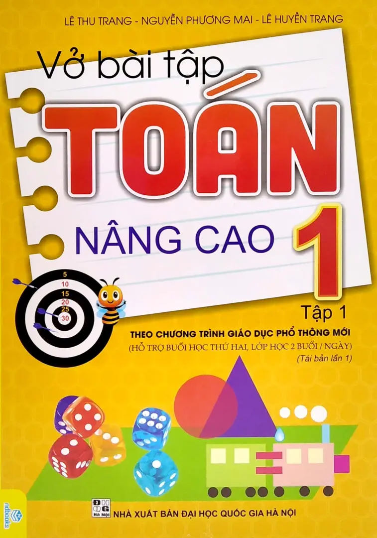 Vở bài tập nâng cao tự luận và trắc nghiệm toán 1 tập 1