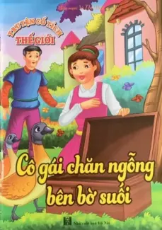 Cô gái chăn ngỗng bên bờ suối