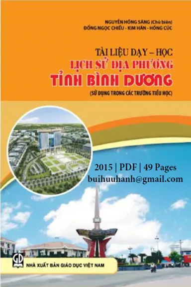 Lịch sử địa phương tỉnh Bình Dương