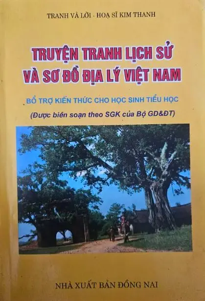 Truyện tranh lịch sử và sơ đồ địa lí Việt Nam