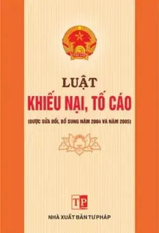 Luật khiếu nại, tố cáo