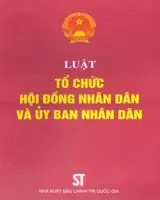 Luật tổ chức hội đồng nhân dân và ủy ban nhân dân