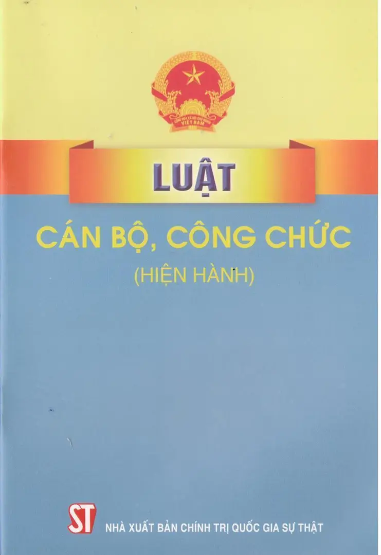 Luật cán bộ công chức & những quy định mới nhất về cán bộ công chức