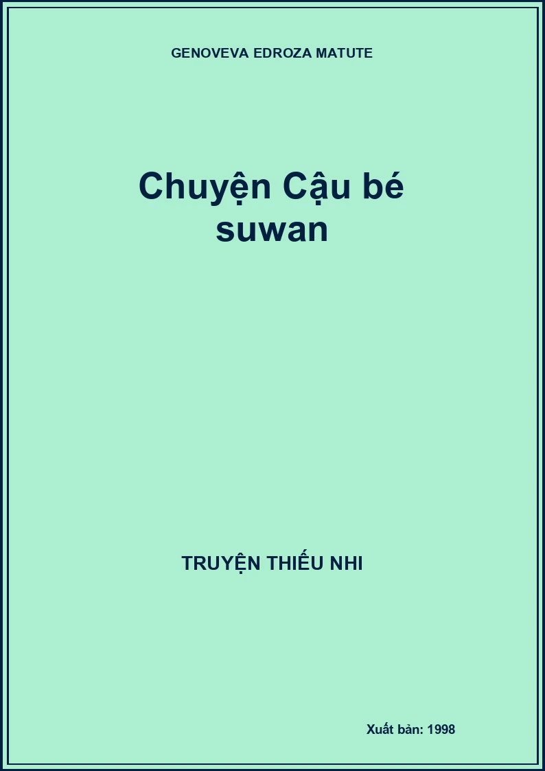 Chuyện Cậu Bé Suwan