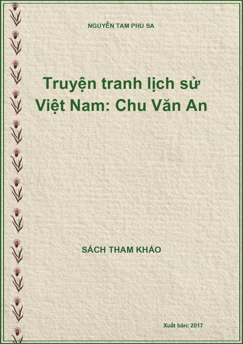 Truyện tranh lịch sử Việt Nam: Chu Văn An