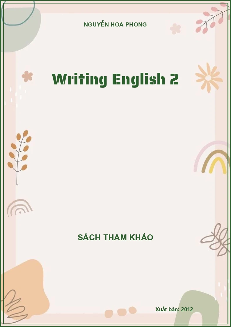 Writing English 2