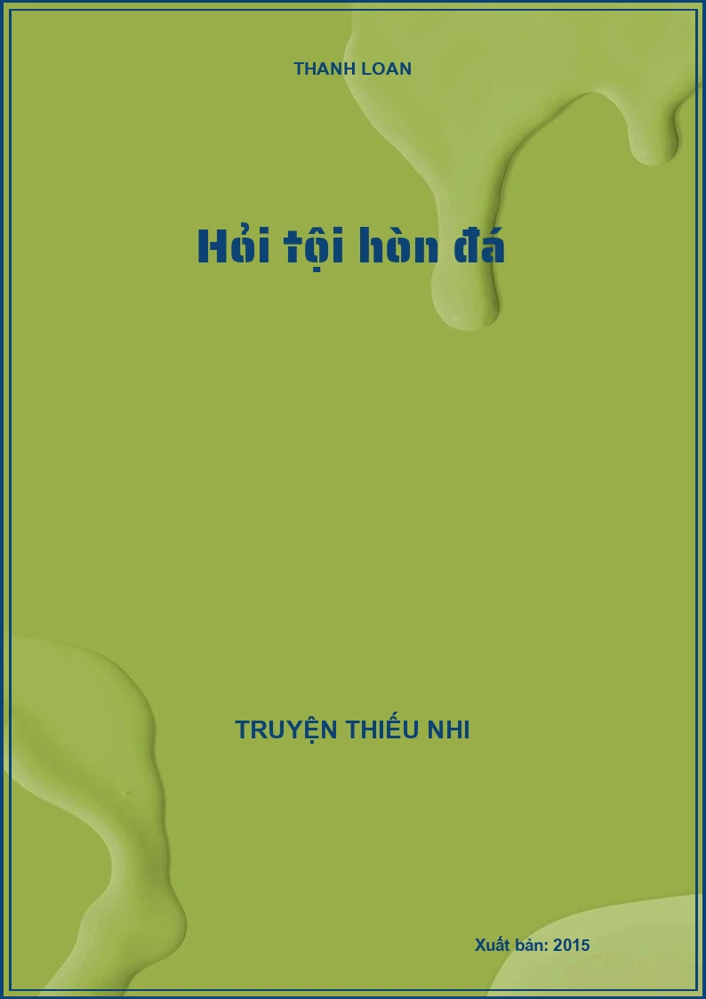 Hỏi tội hòn đá