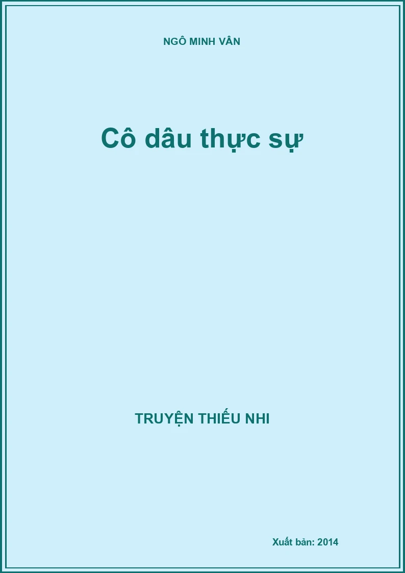 Cô dâu thực sự