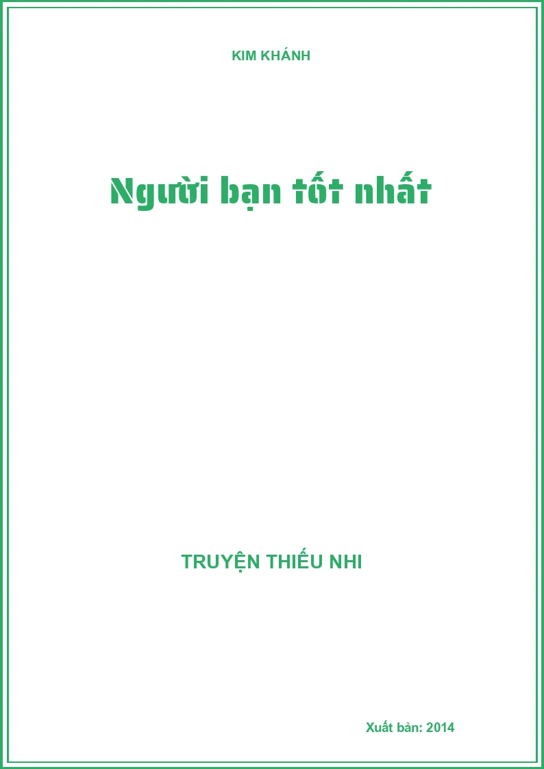 Người bạn tốt nhất