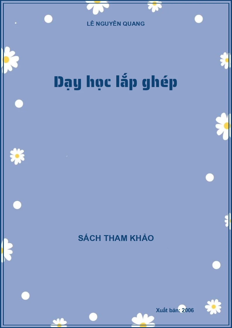 Dạy học lắp ghép