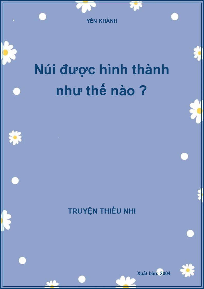 Núi được hình thành như thế nào?