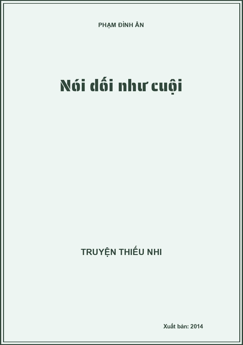 Nói dối như cuội