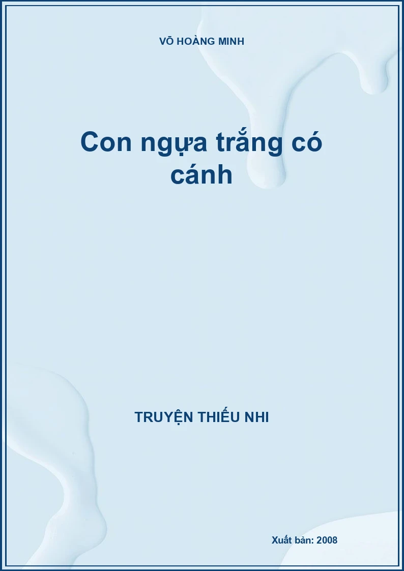 Con ngựa trắng có cánh