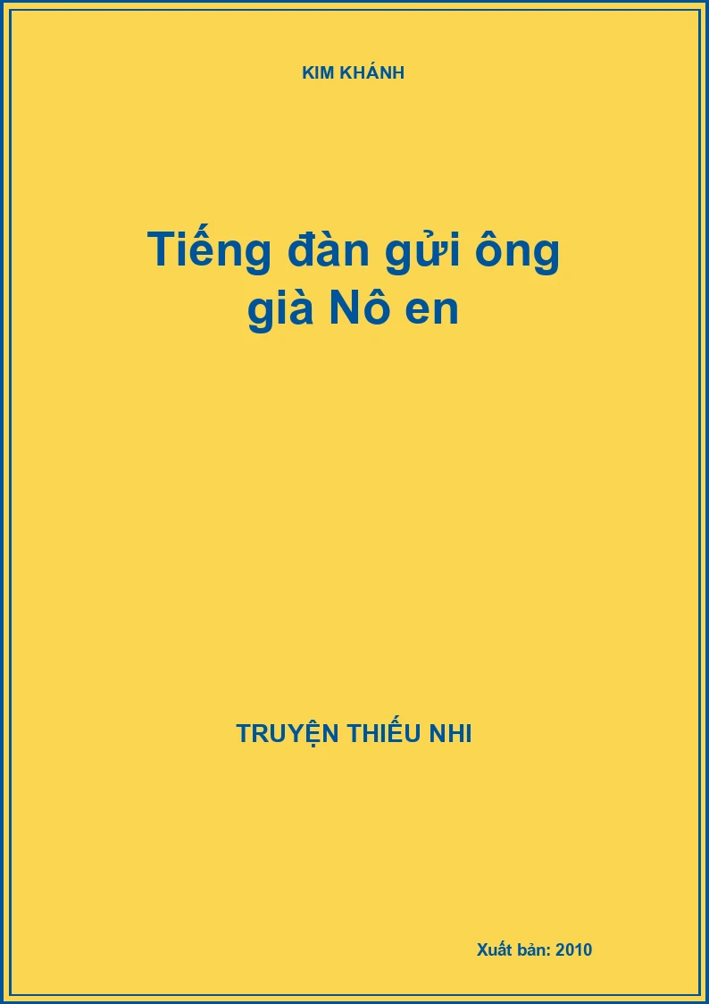 Tiếng đàn gửi ông già Nô en
