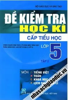 Đề kiểm tra học kì cấp tiểu học lớp 5 tập 2
