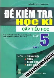 Đề kiểm tra học kì cấp tiểu học lớp 5 tập 1