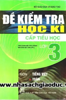 Đề kiểm tra học kì cấp tiểu học lớp 3