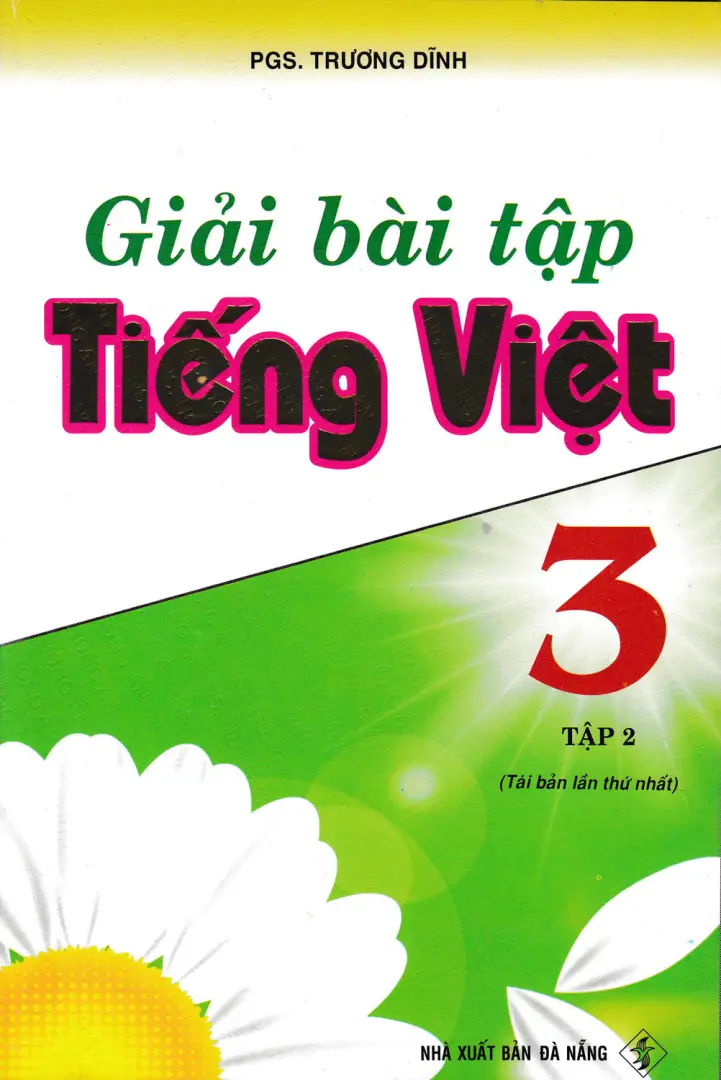 Giải bài tập Tiếng Việt 3 tập 2
