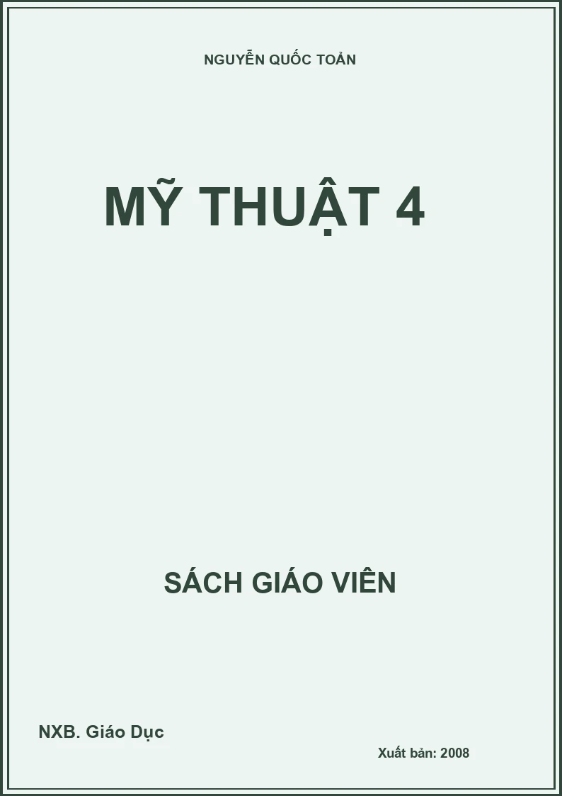 Mỹ thuật 4  