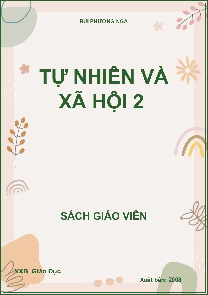 Tự nhiên và xã hội 2 