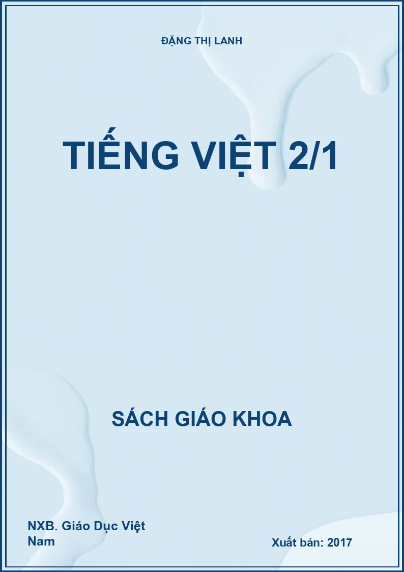 Tiếng việt 2/1