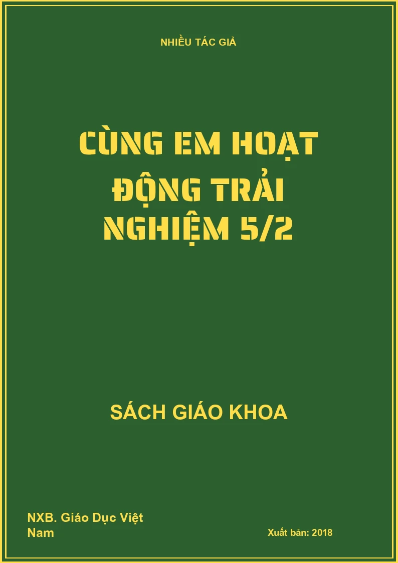 Cùng em hoạt động trải nghiệm 5/2