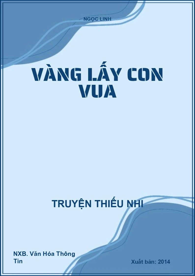 Vàng lấy con vua