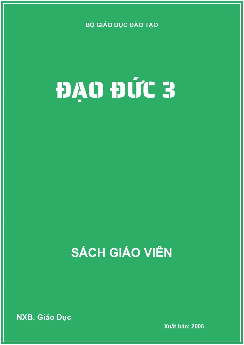 Đạo đức 3  