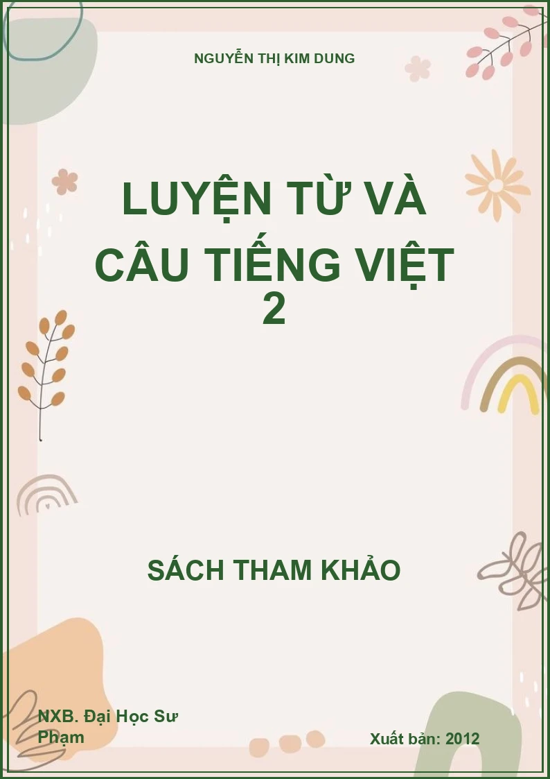 Luyện từ và câu Tiếng Việt 2