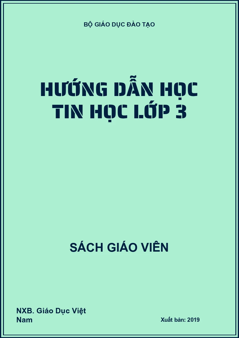 Hướng dẫn học tin học lớp 3