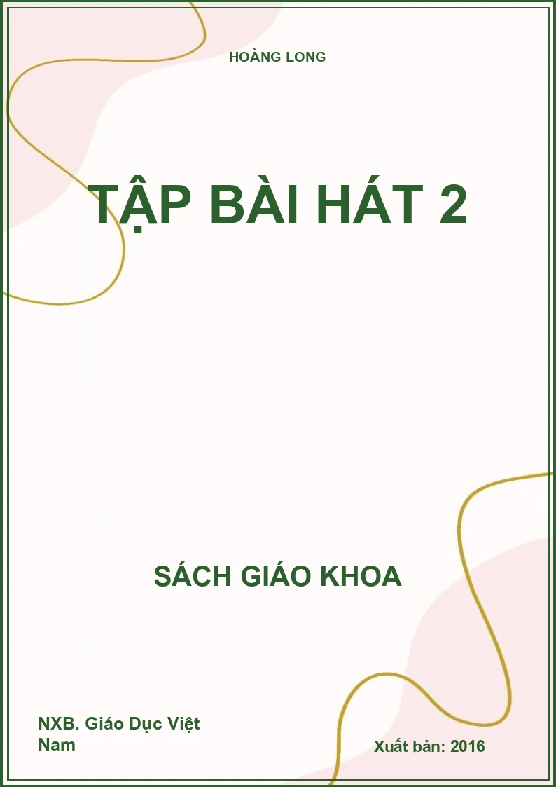 Tập bài hát 2