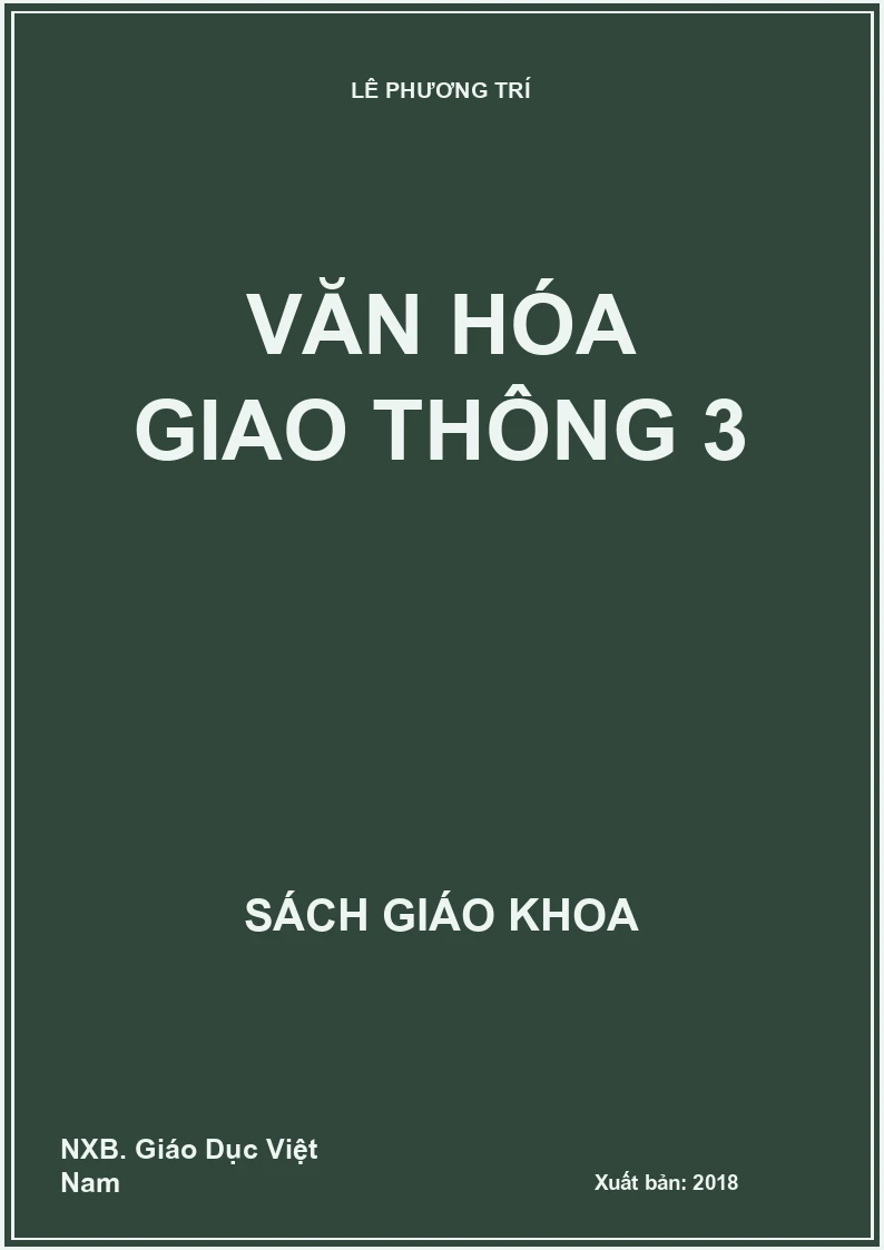 Văn hóa giao thông 3