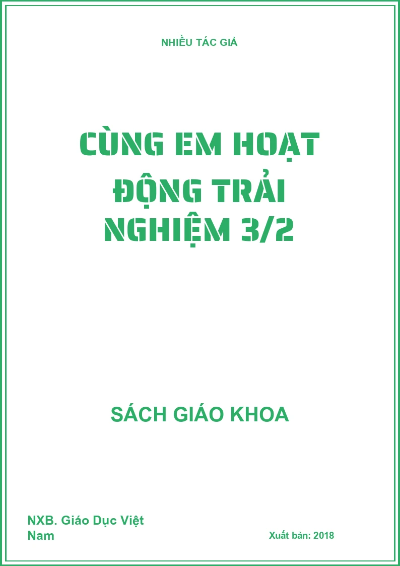 Cùng em hoạt động trải nghiệm 3/2
