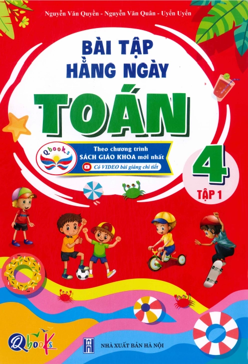 Bài tập hằng ngày Toán 4 Cánh Diều - Tập 1