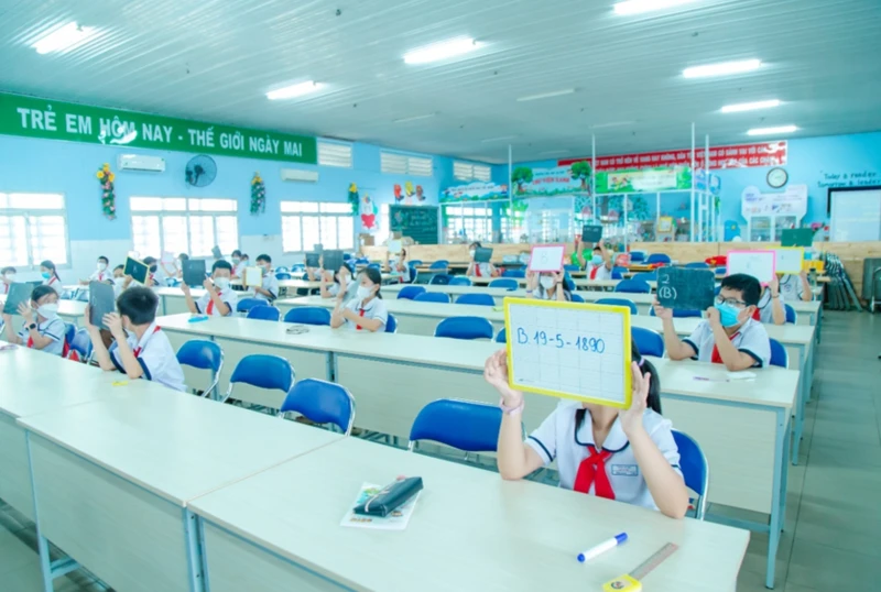 Trường TH An Phú tổ chức hội thi “Rung chuông vàng”