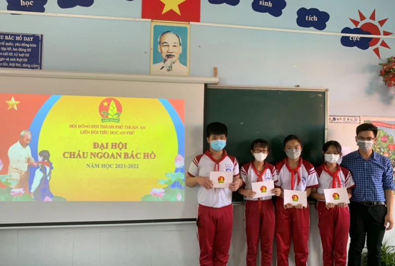 Công tác Đội và phong trào thiếu nhi năm học 2021 – 2022