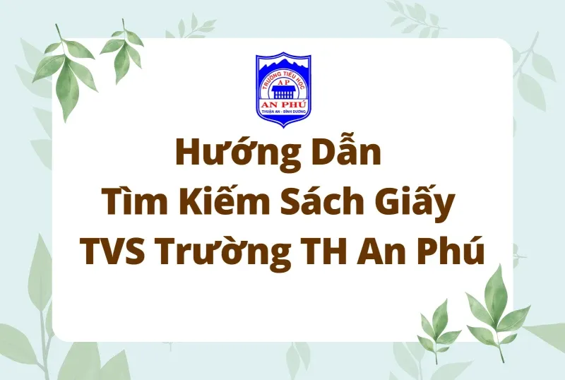 Hướng dẫn sử dụng Sách giấy trên Thư viện số