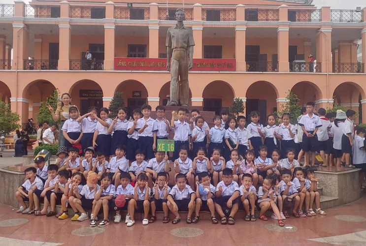 Hoạt động trải nghiệm trường Tiểu học An Phú