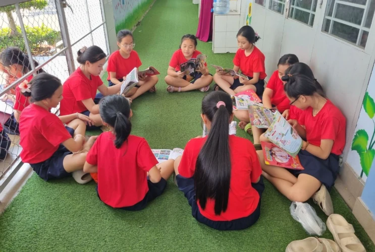 TH An Phú - Đọc và làm theo báo Đội - Hưởng ứng 07 tuần thi đua chào mừng Kỷ niệm 70 năm chiến thắng Điện Biên Phủ