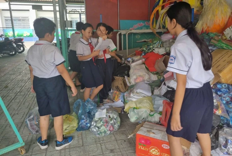 Liên Đội Tiểu học An Phú tổ chức Hội thu phong trào "Kế hoạch nhỏ" đợt 1 năm 2024 - 2025