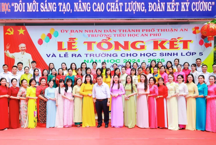 Trường Tiểu học An Phú tổ chức Lễ tổng kết năm học 2024 - 2025