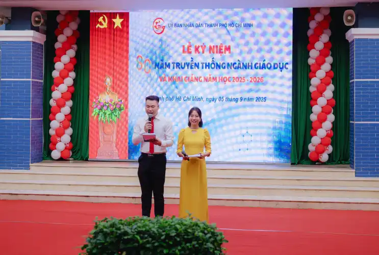 Khởi động năm học mới sôi động, năng lượng tràn đầy tại trường TH An Phú