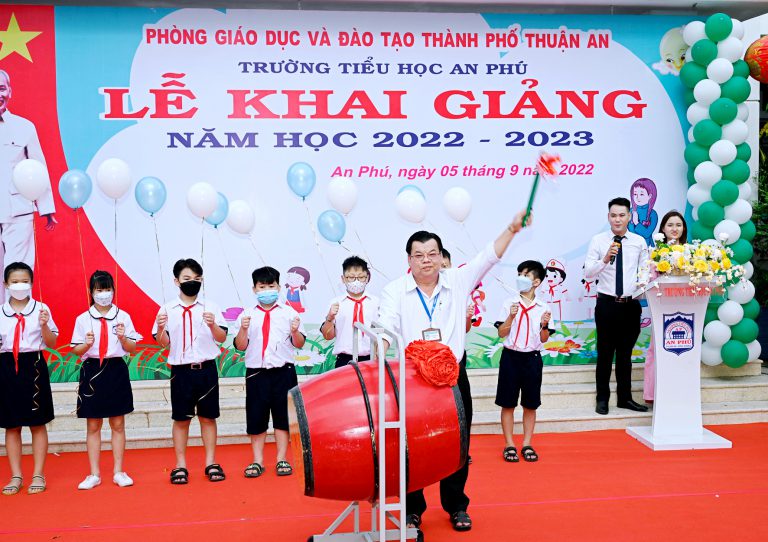 Trường Tiểu học An Phú hân hoan chào đón năm học mới