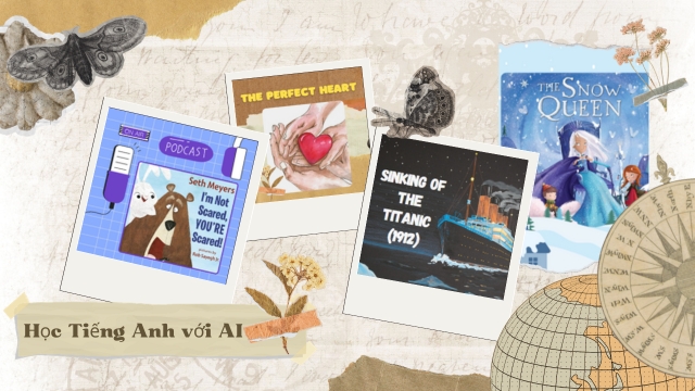 Podcast Học tiếng Anh với AI